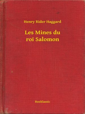 cover image of Les Mines du roi Salomon